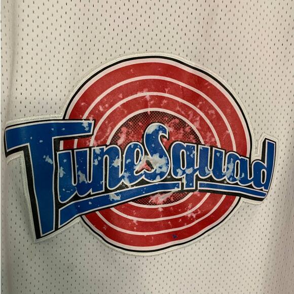 Looney Tunes Tunes Squad Bugs Jersey White L - Picture 2 of 7